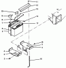 Toro 30190 - Mid-Size Proline Hydro Traction Unit, 18 hp, 1992 (20000001-29999999) Listas de piezas de repuesto y dibujos BATTERY ASSEMBLY