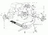 Toro 16050 - Electric Lawnmower, 1972 (2000001-2999999) Ricambi MAIN FRAME ASSEMBLY