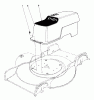 Toro 17046 - Electric Lawnmower, 1976 (9000001-9999999) Ricambi SHROUD ASSEMBLY