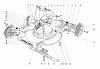 Toro 17005 - Electric Lawnmower, 1977 (7000001-7999999) Ricambi HOUSING ASSEMBLY