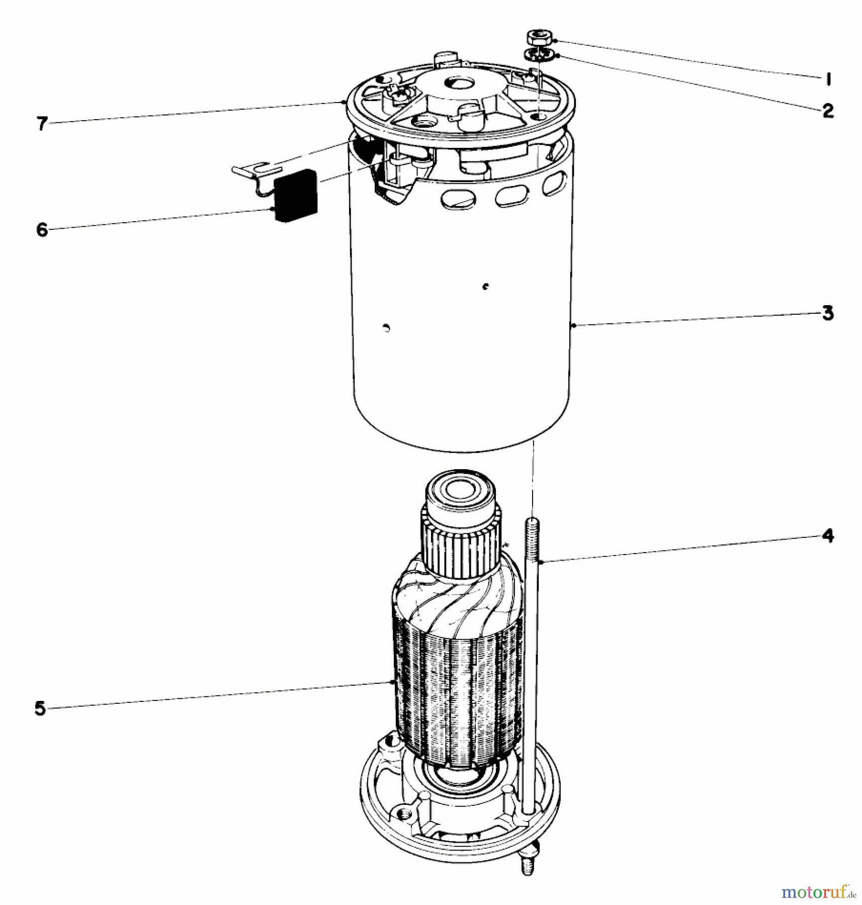  Toro Neu Mowers, Electric 18301 - Toro Electric Whirlwind Lawnmower, 1969 (9000001-9999999) ELECTRIC MOTOR