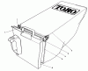 Toro 20564 - Electric Lawnmower, 1991 (1000001-1999999) Listas de piezas de repuesto y dibujos GRASS BAG ASSEMBLY NO. 12-8859