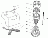 Toro 20564 - Electric Lawnmower, 1990 (0000001-0999999) Listas de piezas de repuesto y dibujos MOTOR BRIGGS & STRATTON MODEL NO 748001-0339-01