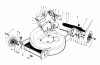 Toro 20564C - Electric Lawnmower, 1988 (8000001-8999999) Listas de piezas de repuesto y dibujos HOUSING ASSEMBLY