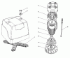 Toro 20564C - Electric Lawnmower, 1989 (9000001-9999999) Listas de piezas de repuesto y dibujos MOTOR BRIGGS & STRATTON MODEL NO. 748001-0334-01
