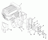 Toro 01-10K801 (C-105) - C-105 8-Speed Tractor, 1980 Listas de piezas de repuesto y dibujos AUTOMATIC TRANSMISSION #1