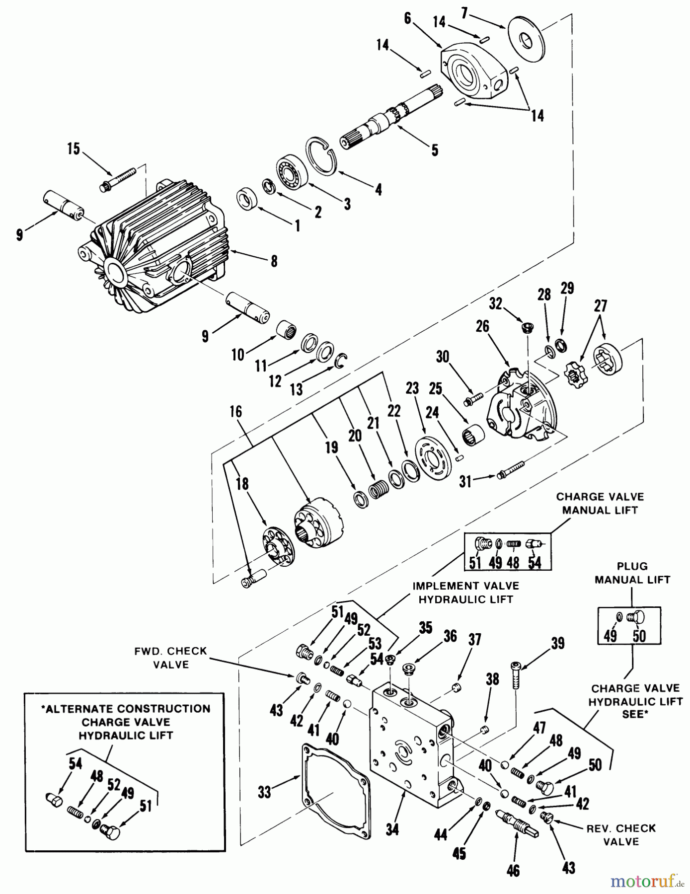  Toro Neu Mowers, Lawn & Garden Tractor Seite 1 01-10K801 (C-105) - Toro C-105 8-Speed Tractor, 1980 AUTOMATIC TRANSMISSION #2