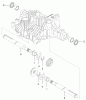 Toro 105-1383 - Hydrostatic Transaxle Replacement Kit, 260 Series Yard and Garden Tractors Ricambi AXLE SHAFT ASSEMBLY