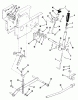 Toro 01-16KH01 (SK-486) - SK-486 8-Speed Garden Tractor, 1982 Ricambi LIFT LINKAGE