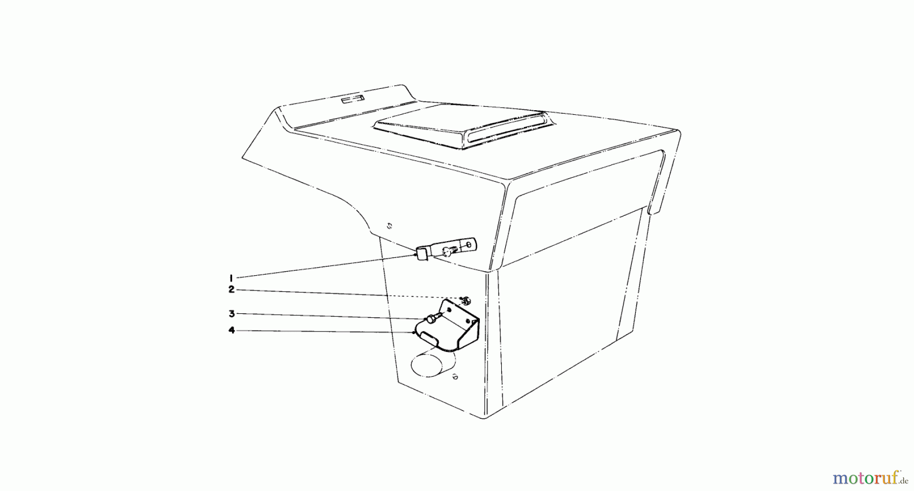  Toro Neu Accessories, Mower 11-6300 - Toro Trimmer Bracket Kit, Front Engine 5 & 7 H.P. KIT