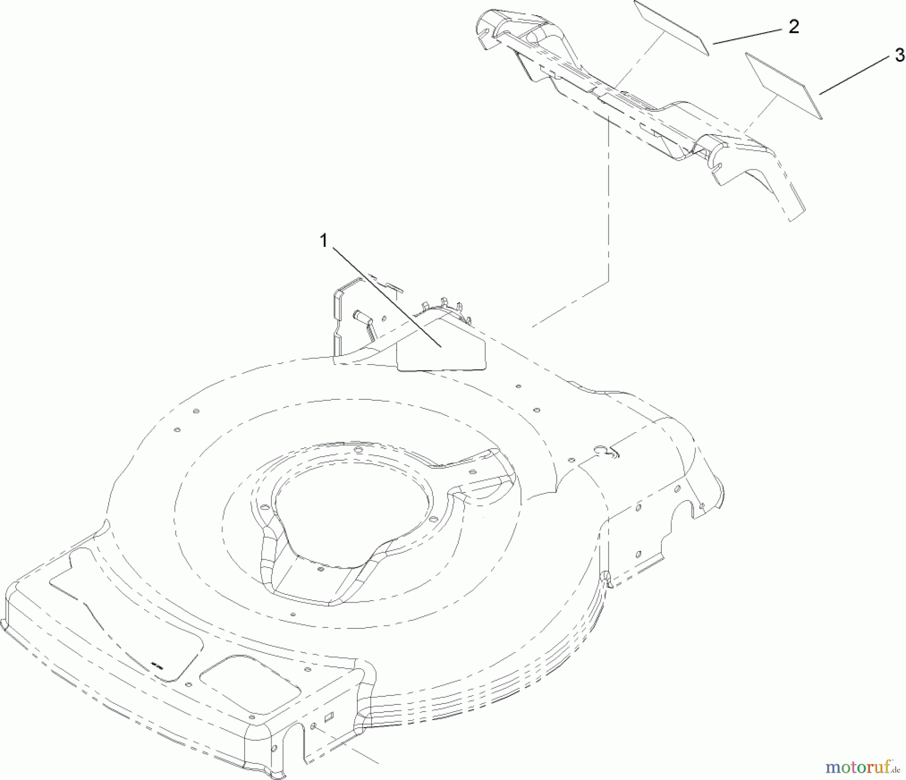 Toro Neu Accessories, Mower 110-7498 - Toro Canadian Decal Kit, 2006 Toro Lawn Mower with Briggs & Stratton Engine DECAL ASSEMBLY