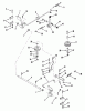 Toro 02-11BH01 (SB-371) - SB-371 3-Speed Lawn Tractor, 1982 Ricambi BRAKE AND CLUTCH LINKAGE