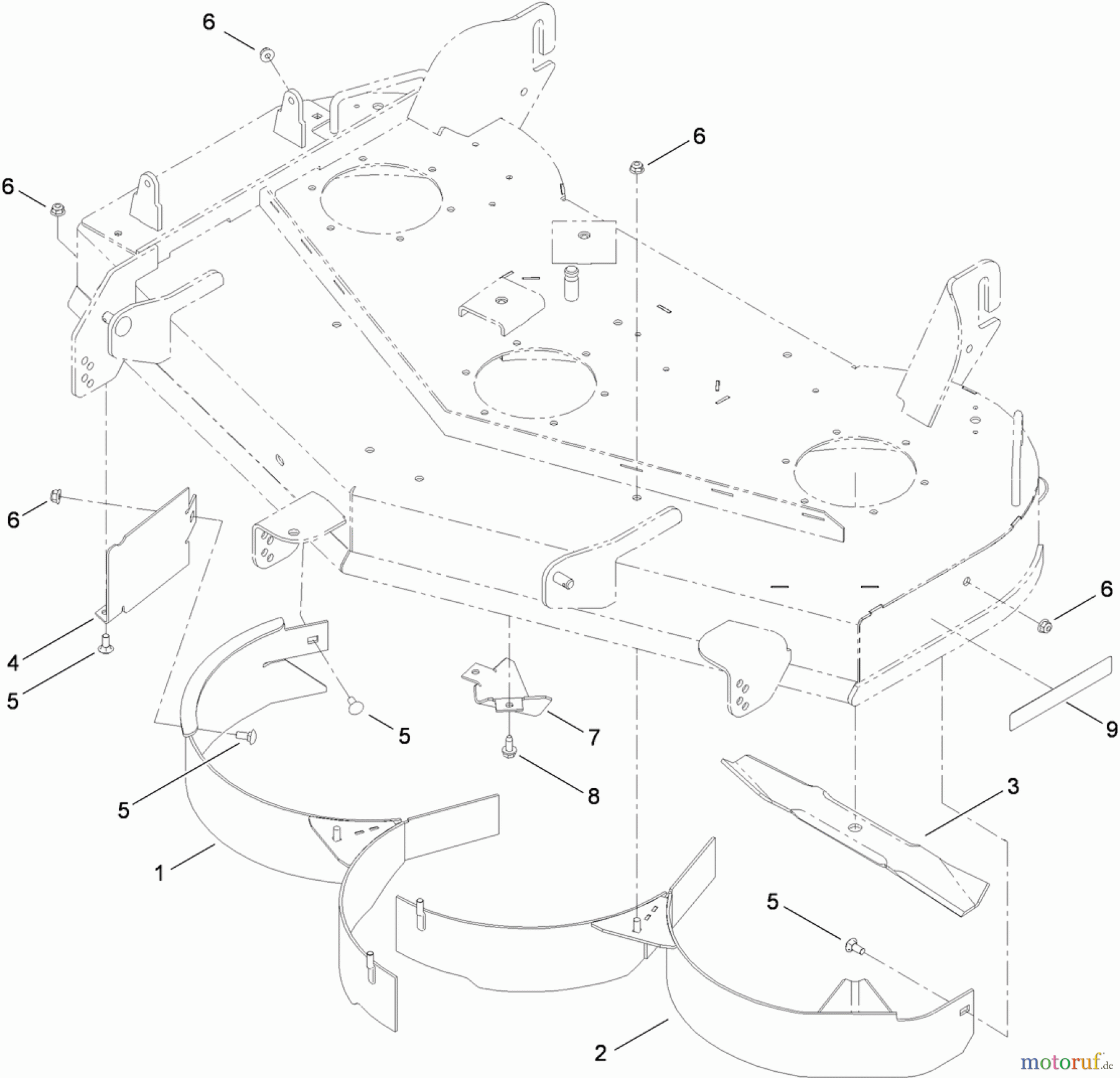  Toro Neu Accessories, Mower 119-3320 - Toro 48