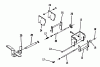 Toro 1-0470 - 10 hp Automatic Tractor, 1973 Ricambi PART LIST FOR 7.000 HITCH ASSEMBLIES (PLATE 7.1)
