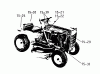 Toro 2-0230 - Ranger 800 Tractor, 1973 Listas de piezas de repuesto y dibujos 15.000 SEAT, DECALS, MISC. TRIM