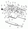 Toro 1054 - 1054 Tractor, 1964 Ricambi 1054 HYDRAULIC UNIT PARTS LIST