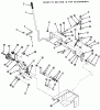 Toro 11-14KE01 (C-145) - C-145 Automatic Tractor, 1984 Ricambi CLUTCH, BRAKE AND SPEED CONTROL LINKAGE #2