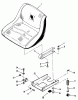 Toro 12-11BP01 (B-115) - B-115 5-Speed Tractor, 1983 Ricambi SEAT AND SUSPENSION