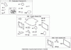 Toro 13AL60RG048 (LX426) - LX426 Lawn Tractor, 2008 (SN 1L107H10100-) Ricambi ENGINE GASKET AND CARBURETOR OVERHAUL KIT BRIGGS AND STRATTON 331777-0946-B2