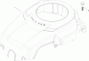 Toro 13AX60RH744 (LX460) - LX460 Lawn Tractor, 2006 (1A056B50000-) Ricambi BLOWER HOUSING ASSEMBLY KOHLER SV600-0018