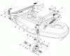 Toro 30152 - 52" Side Discharge Mower, 1985 (SN 5000001-5999999) Listas de piezas de repuesto y dibujos 52" CARRIER FRAME MODEL NO. 30152