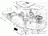 Toro 30144 - 44" Side Discharge Mower, 1985 (SN 5000001-5999999) Pièces détachées 52" CUTTING DECK MODEL NO. 30152