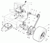 Toro 30136 - 36" Side Discharge Mower, 1985 (5000001-5999999) Ersatzteile AXLE ASSEMBLY