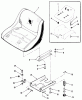 Toro B2-11B392 (211-3) - 211-3 Tractor, 1987 Ricambi SEAT AND SUSPENSION