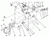 Toro 22-14O502 (244-5) - 244-5 Yard Tractor, 1992 (2000001-2999999) Ricambi DASH ASSEMBLY
