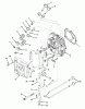 Toro 22-14OE01 (244-H) - 244-H Yard Tractor, 1991 (1000001-1999999) Ricambi 14HP ENGINE CYLINDER HEAD & VALVES ASSEMBLY