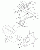 Toro 22-14OE01 (244-H) - 244-H Yard Tractor, 1991 (1000001-1999999) Ricambi 14HP ENGINE GOVERNOR LINKAGE & COVER ASSEMBLY
