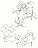Toro 22-14OE02 (244-H) - 244-H Yard Tractor, 1992 (2000001-2999999) Ricambi 14HP ENGINE GOVERNOR LINKAGE & COVER ASSEMBLY