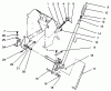 Toro 22-14OE02 (244-H) - 244-H Yard Tractor, 1992 (2000001-2999999) Ricambi LIFT BAR LINKAGE ASSEMBLY