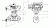 Toro 30610 (120) - Proline 120, 1993 (390001-399999) Ricambi CLUTCH ASSEMBLY NO. 54-0220