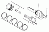 Toro 30610 (120) - Proline 120, 1993 (390001-399999) Ricambi CRANKSHAFT, PISTON AND RINGS