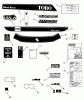 Toro 32-12BEA3 (212-H) - 212-H Tractor, 1991 (1000001-1999999) Ricambi DECAL & MISCELLANEOUS PARTS ASSEMBLY