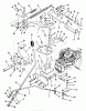 Toro 32-12BEA3 (212-H) - 212-H Tractor, 1991 (1000001-1999999) Ricambi TRANSMISSION LINKAGE ASSEMBLY (212-H)