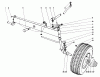 Toro 55055 (800) - 800 Electric Lawn Tractor, 1971 (1000001-1999999) Ricambi FRONT AXLE ASSEMBLY