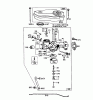 Toro 55055 (800) - 800 Electric Lawn Tractor, 1971 (1000001-1999999) Ricambi MODEL NO. 390811 CARBURETOR ASSEMBLY (FOR ENGINE 190707-0626)