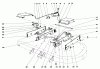 Toro 55402 (960) - 960 Suburban Lawn Tractor, 1969 (9000001-9999999) Ricambi 42" MOWER DECK LINKAGE ASSEMBLY (OPTIONAL)