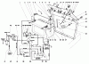 Toro 55402 (960) - 960 Suburban Lawn Tractor, 1969 (9000001-9999999) Ricambi DASH PANEL AND WIRING DIAGRAM