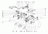 Toro 55302 (950) - 950 Suburban Lawn Tractor, 1970 (0000001-0999999) Ricambi 42" MOWER DECK LINKAGE ASSEMBLY (OPTIONAL)