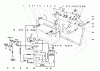 Toro 55302 (950) - 950 Suburban Lawn Tractor, 1970 (0000001-0999999) Ricambi DASH PANEL AND WIRING DIAGRAM