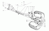 Toro 55302 (950) - 950 Suburban Lawn Tractor, 1970 (0000001-0999999) Ricambi FRONT AXLE ASSEMBLY