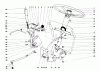 Toro 55302 (950) - 950 Suburban Lawn Tractor, 1970 (0000001-0999999) Ricambi STEERING AND LIFT ARM ASSEMBLY