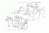 Toro 55302 (950) - 950 Suburban Lawn Tractor, 1971 (1000001-1999999) Ricambi DASH PANEL AND WIRING DIAGRAM