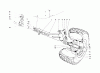 Toro 55302 (950) - 950 Suburban Lawn Tractor, 1971 (1000001-1999999) Ricambi FRONT AXLE ASSEMBLY
