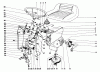 Toro 57077 - 25" Lawn Tractor, 1971 (1000001-1999999) Ricambi STEERING AND TRANSMISSION ASSEMBLY