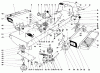 Toro 57111 - 32" Lawn Tractor, 1971 (1000001-1999999) Ricambi FRAME ASSEMBLY