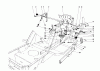 Toro 57360 (11-32) - 11-32 Lawn Tractor, 1980 (0000001-0999999) Ricambi SHIFT & CLUTCH ASSEMBLY